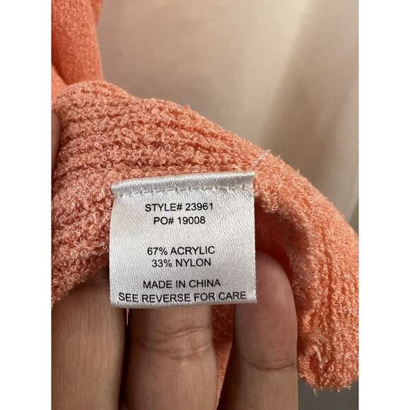 Skies and Blue Pink Open Front Cardigan Size Medium - Picture 4 of 5